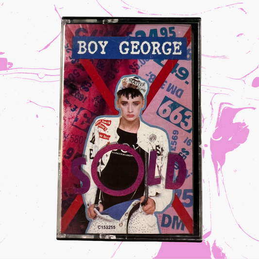Vintage 1987 Boy George 'Sold' Cassette Tape