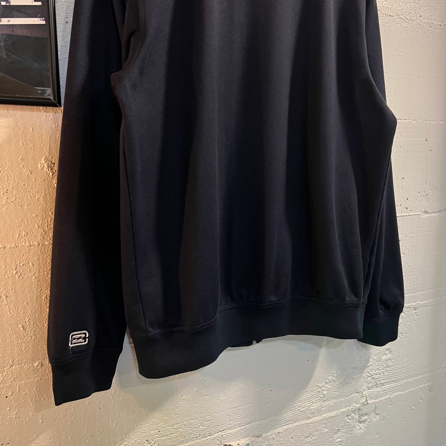 Vintage 2000's Billabong Zip-Up Track Jacket - Size Large - Baby-Blue/Navy/Navy