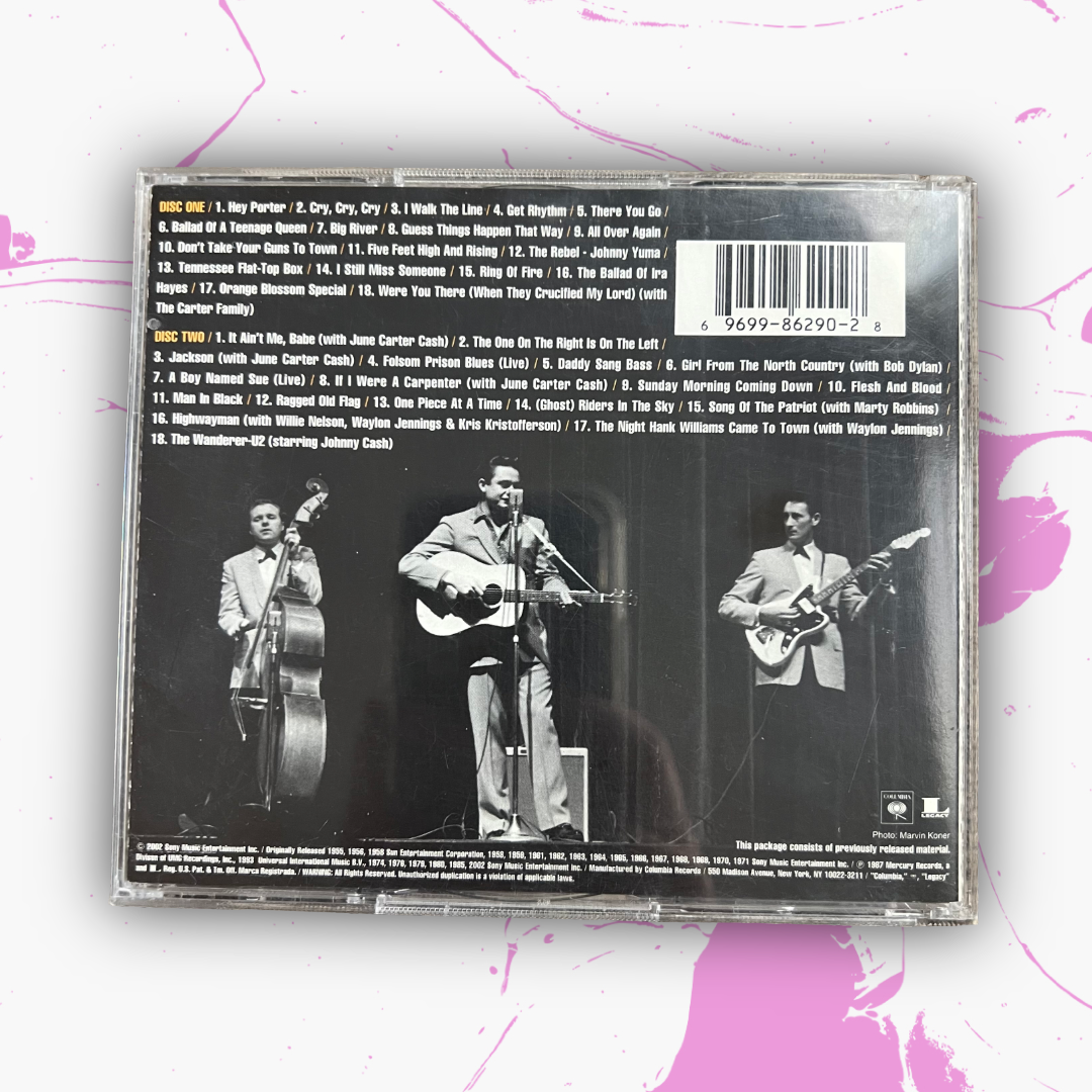 Vintage 2002 Johnny Cash ‘The Essential’ CD