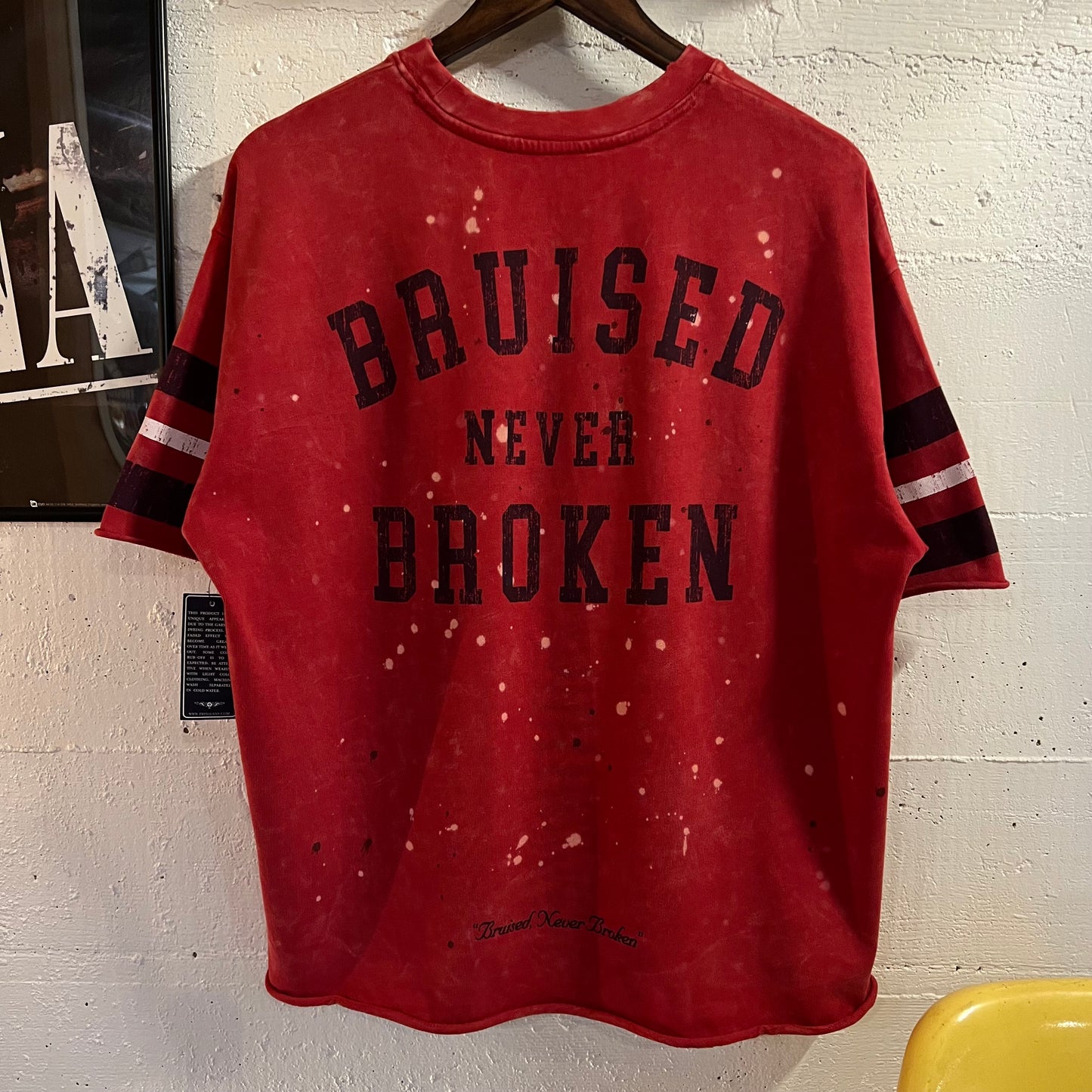 *New* Prps Goods & Co Kumamoto Oversized Jersey T-Shirt - Size Small - Red