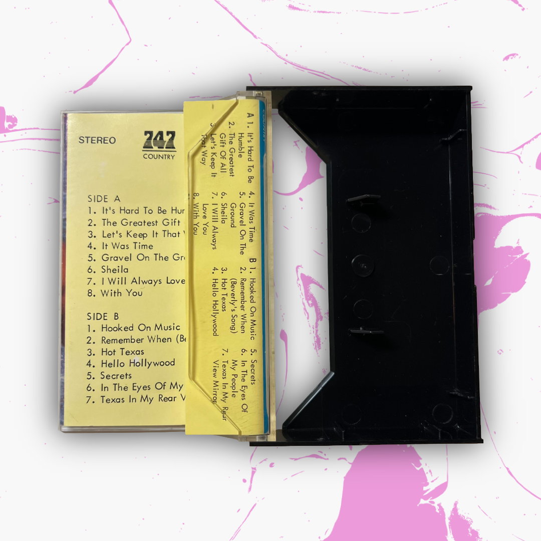 Vintage 1980 Mac Davis 'It's Hard To Be Humble' Cassette Tape