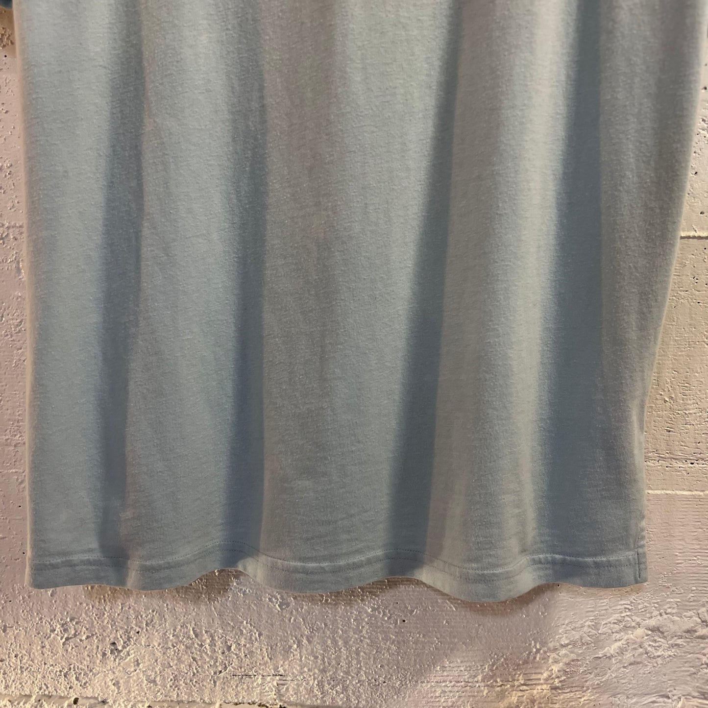 Vintage 90’s Calvin Klein Jeans Graphic T-Shirt - Size Large - Made In USA - Sky Blue