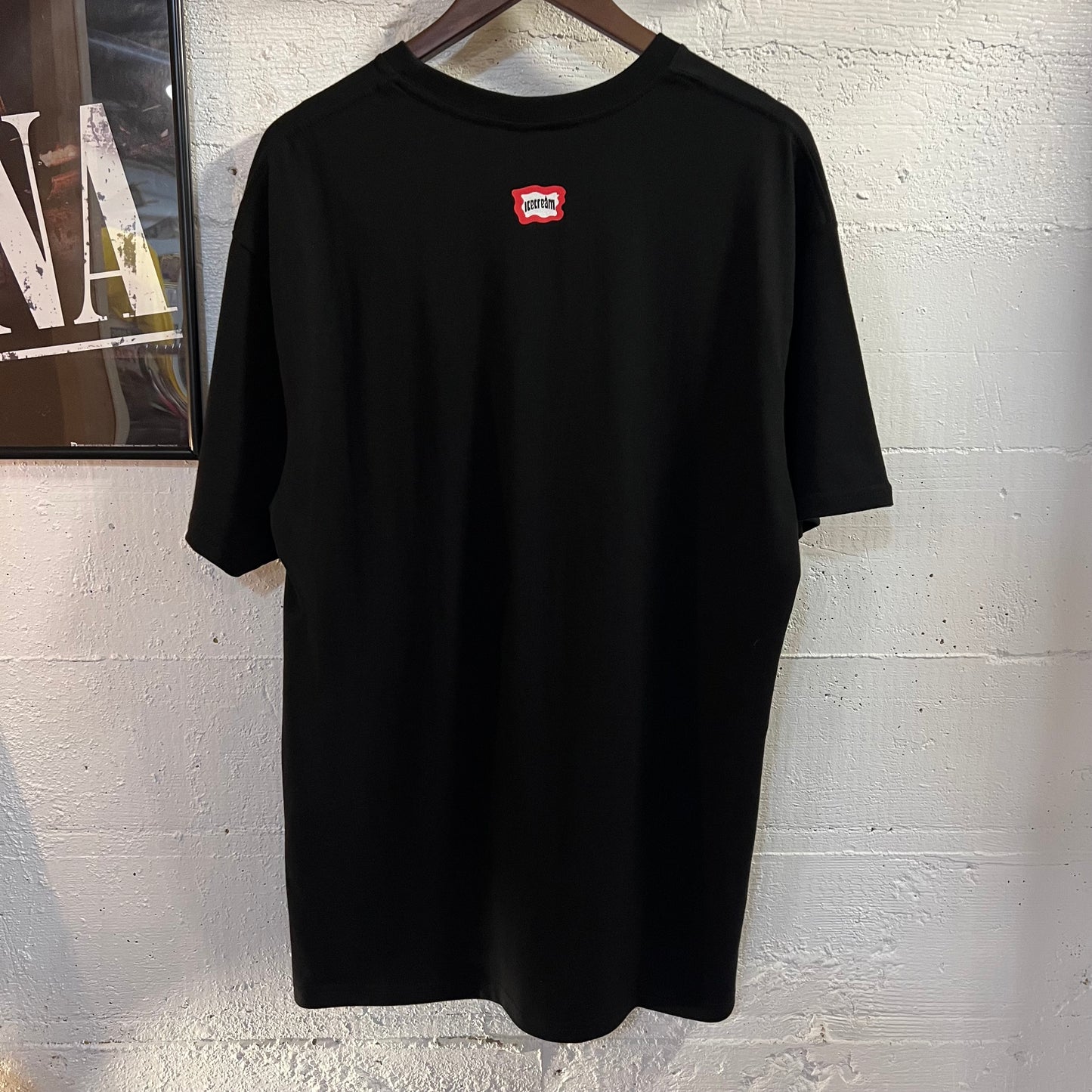 *New* Ice Cream 'Bubble' Short Sleeve T-Shirt - Large - Black