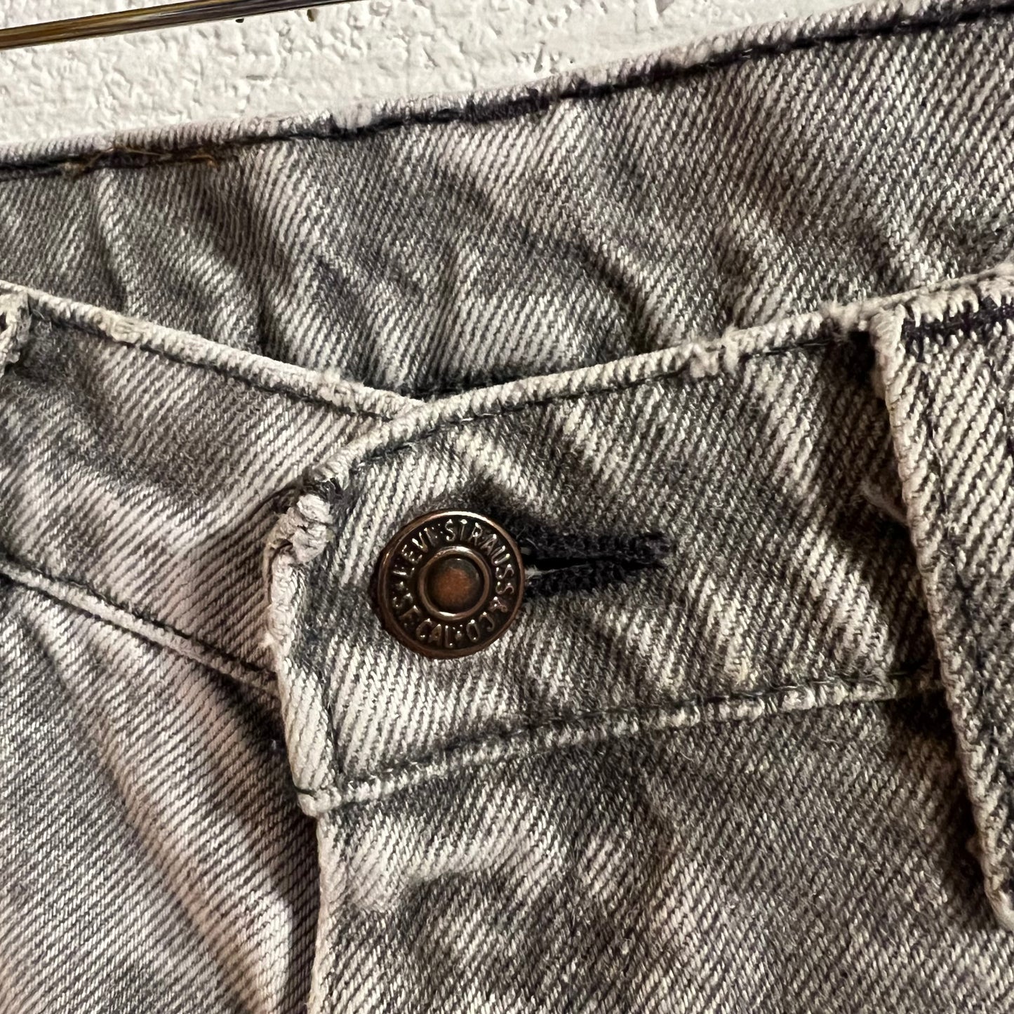 Vintage 90's Levi's 506 Acid Wash Straight Leg Denim Jean - Size 28" x 29.5" - Made In USA