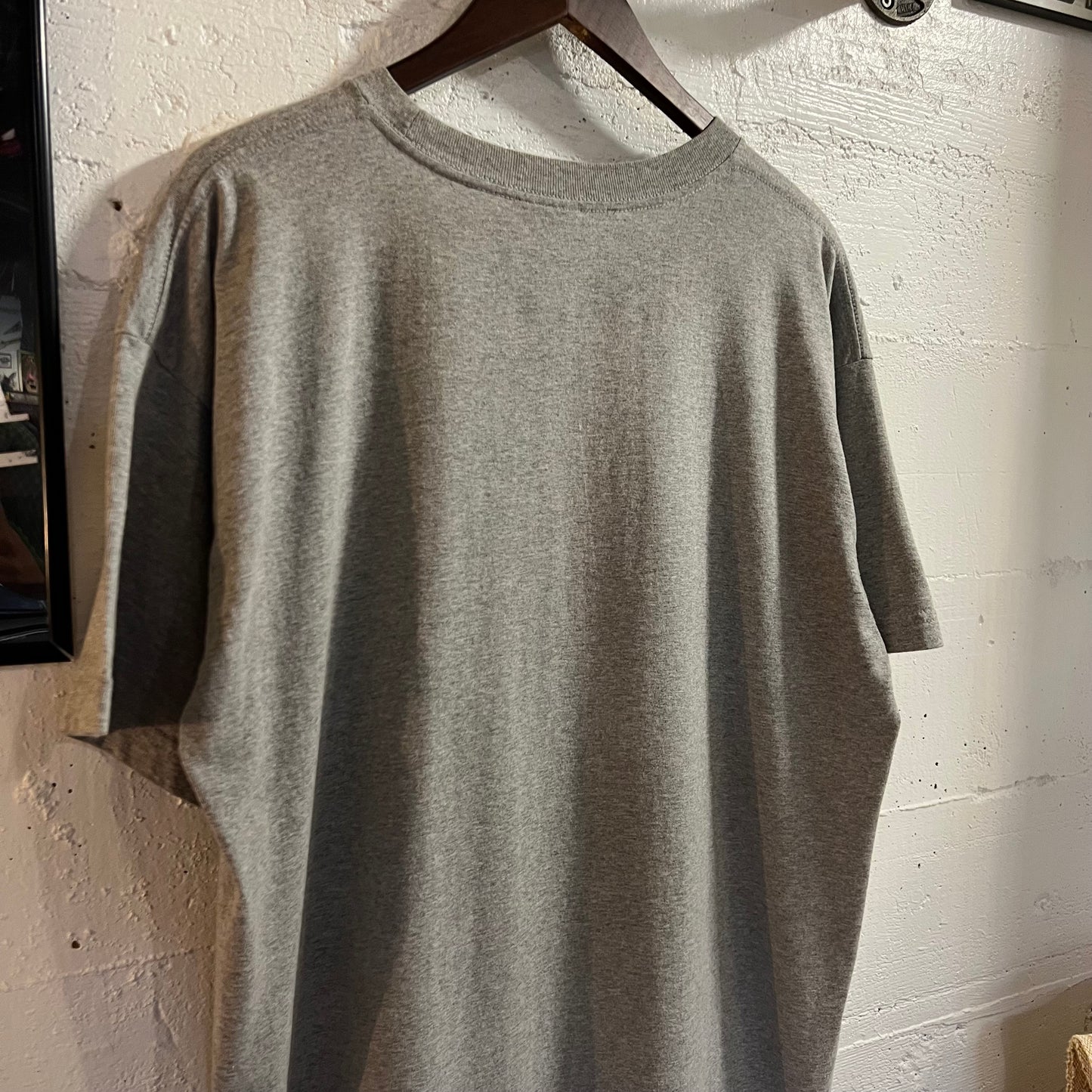 *Pre-Owned* Sneeze Magazine x Virgil Abloh No. 50 2021 Graphic T-Shirt - Size XL - Made In USA - Heather Grey