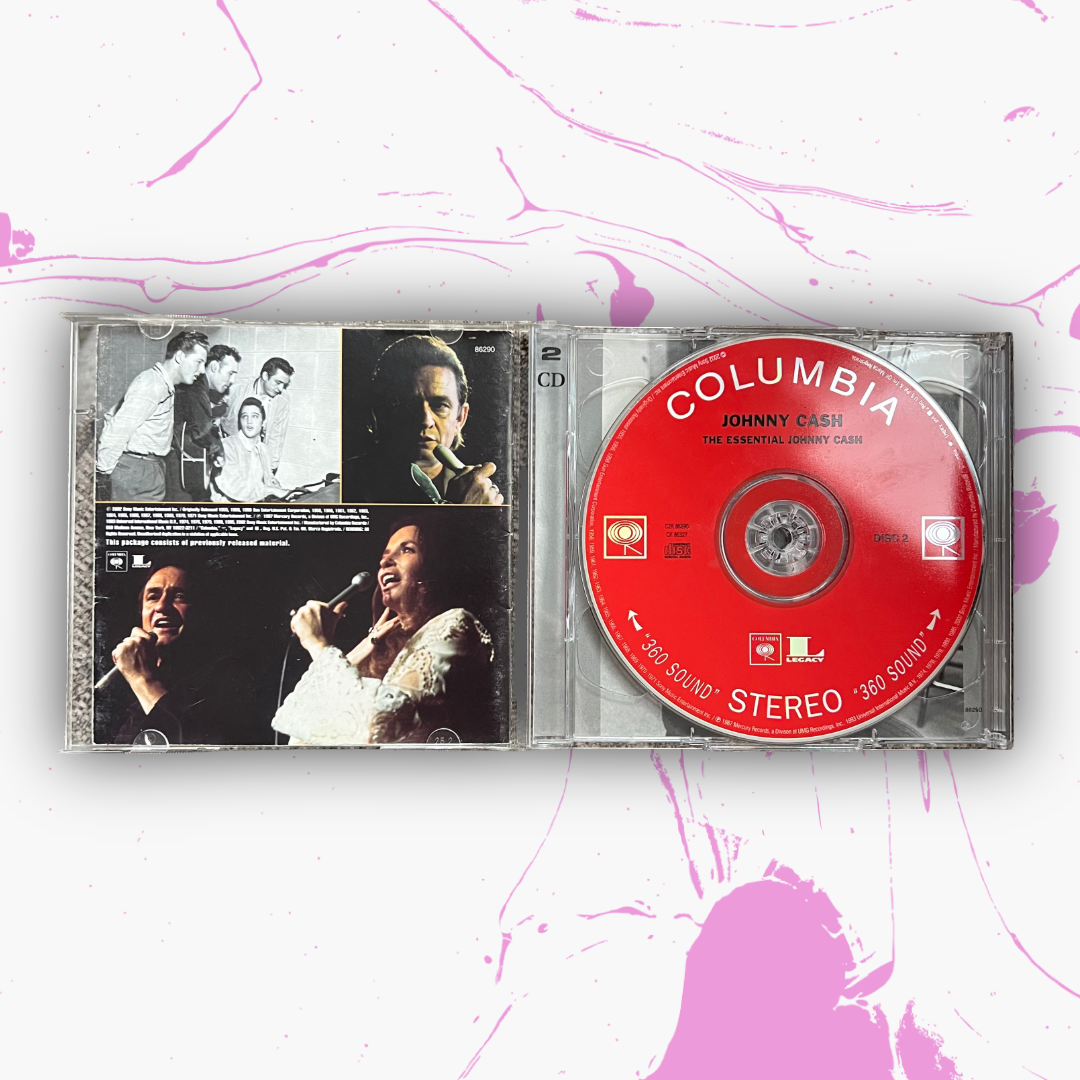Vintage 2002 Johnny Cash ‘The Essential’ CD