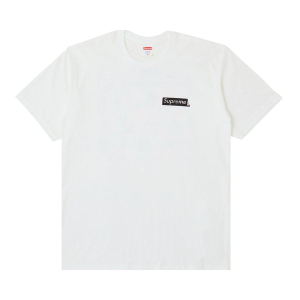 *New* Supreme 'Static' T-Shirt (FW23) - Size XL - Made In USA - White