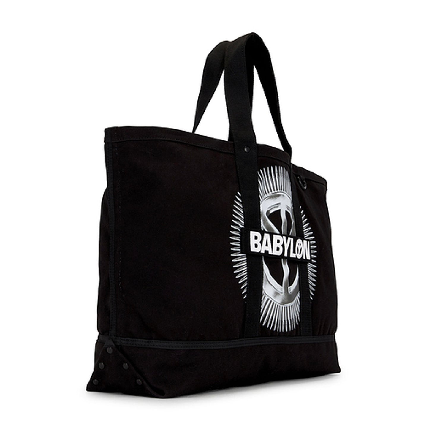 *New* Babylon Bullet Canvas Tote Bag - O/S - Black