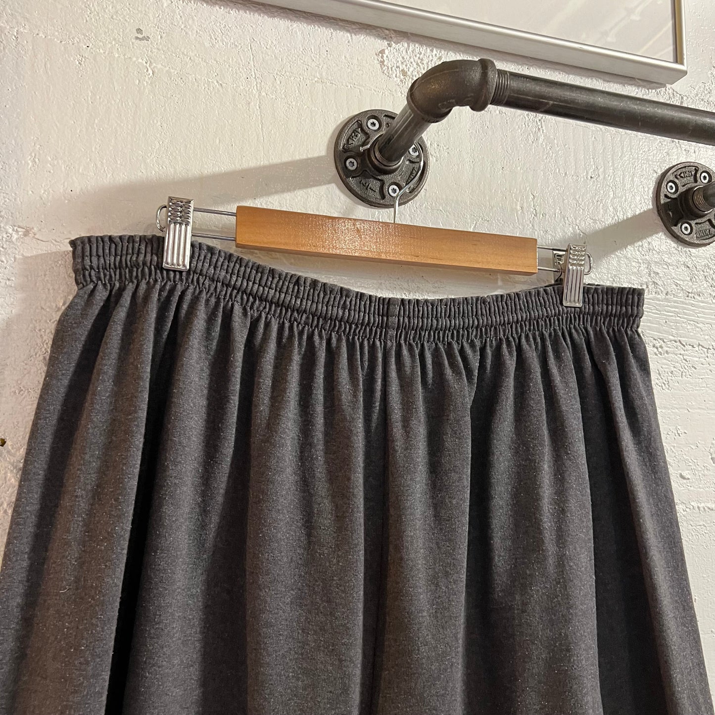 Y2K Champion Cotton Blend Athletic Drawstring Shorts - Size XXL - Charcoal Heather Gray