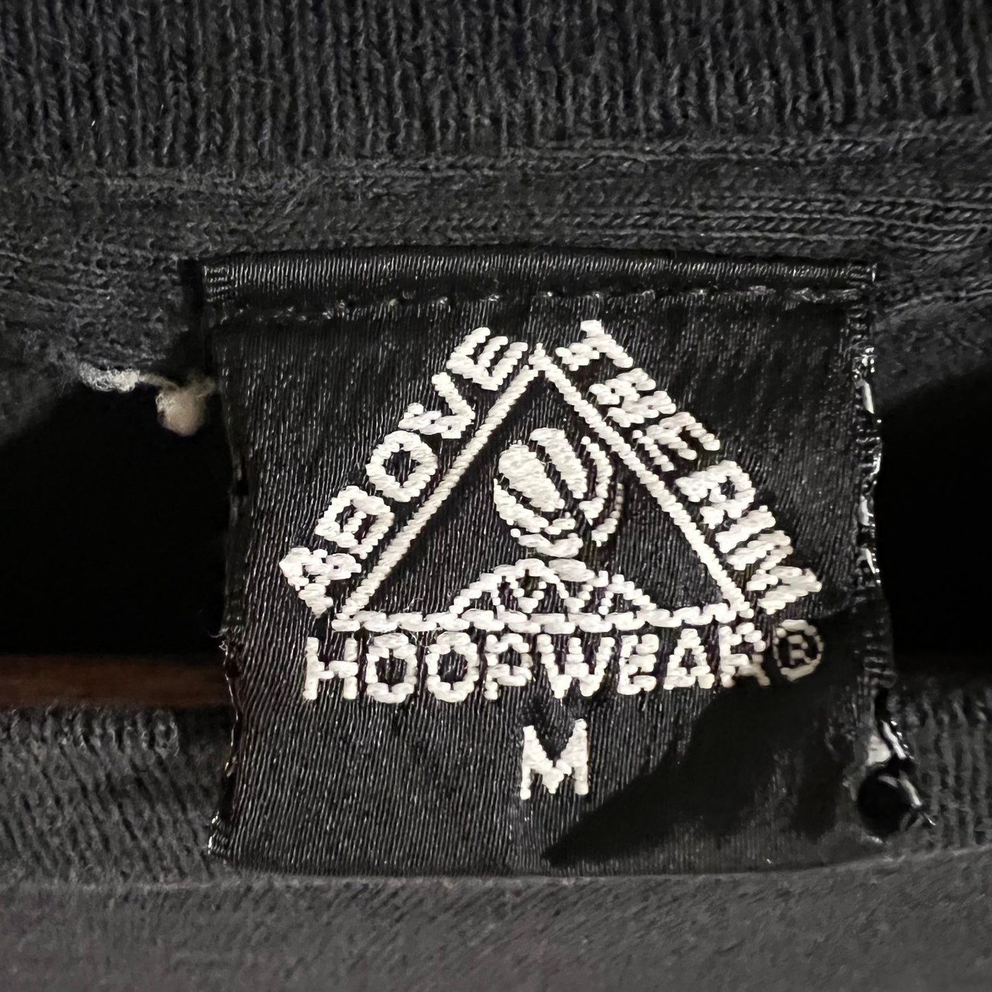 Vintage 90’s Distressed Above The Rim Hoop Wear Reebok Basketball Single Stitch Baby T-Shirt -Size Youth Medium - Made In USA - Black/Multi