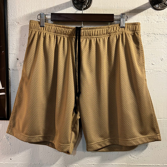 *Pre-Owned* John Elliott AAU Mesh Short - Size Large (3) - Gold