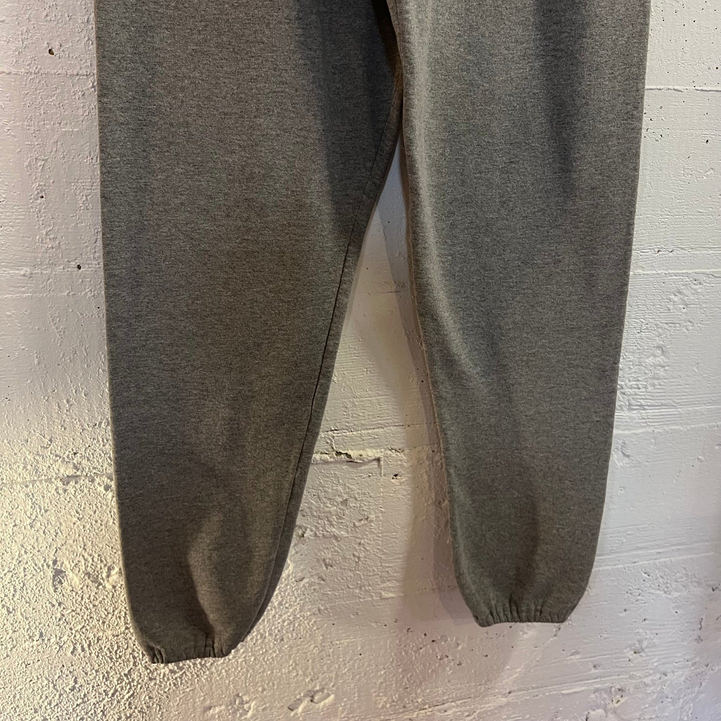 Vintage Jerzees Super Sweats Adjustable Waist Sweatpants - Size Medium - Heather Grey