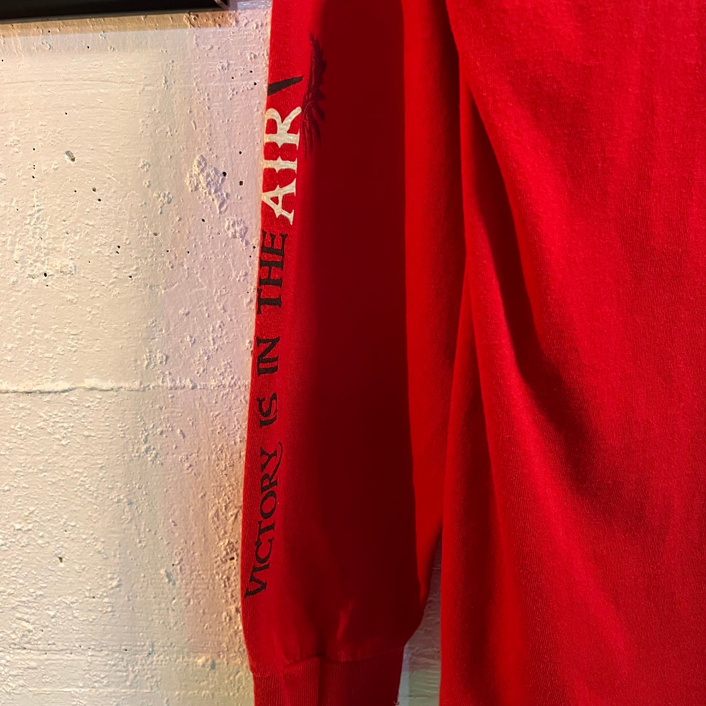 Vintage 90’s Nike Air Y2K Style Long Sleeve T-Shirt - Size Youth Large - Red/Multi