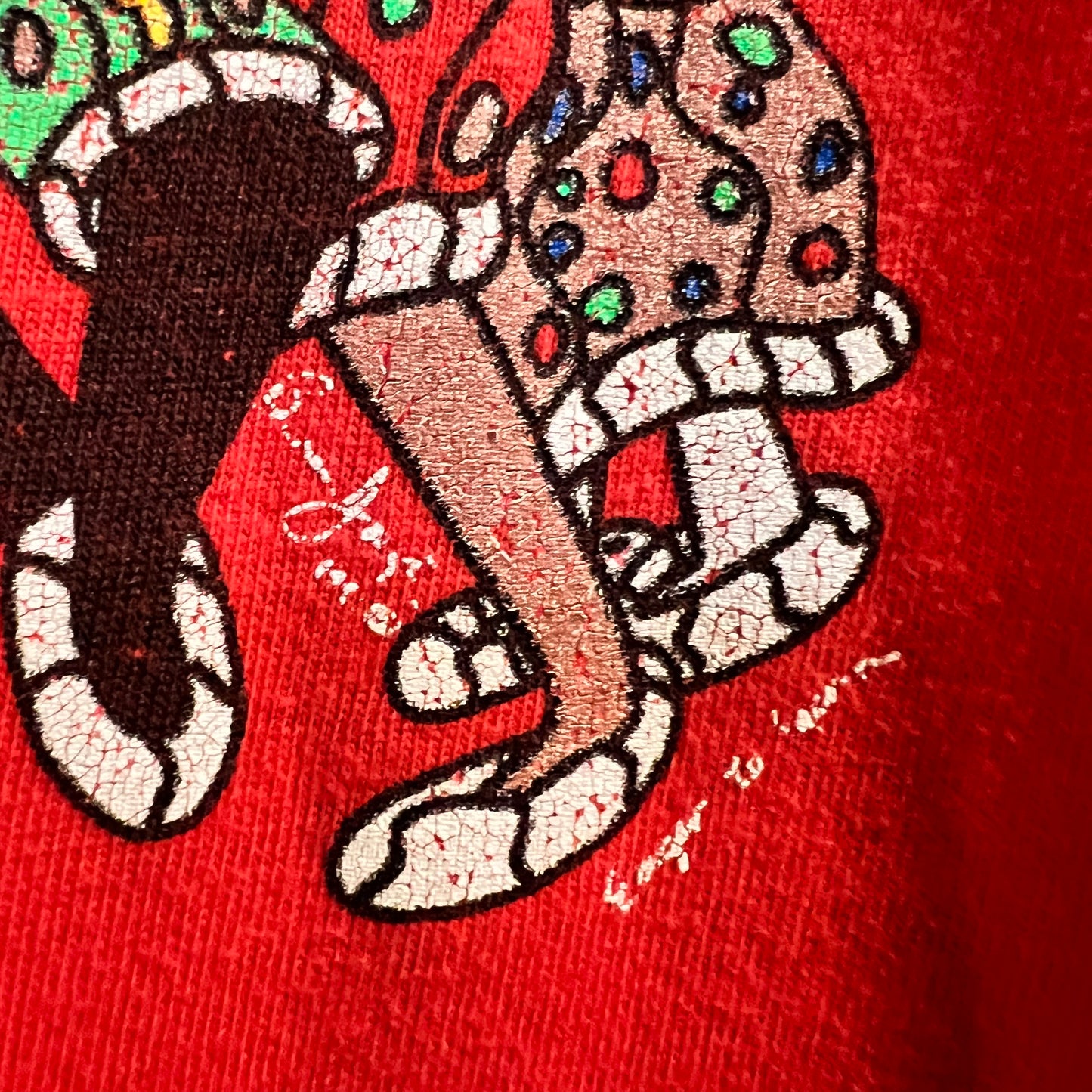 Vintage 90's 'All Children Can Learn' Single Stitch T-Shirt - Size Youth Large - Made In USA - Red