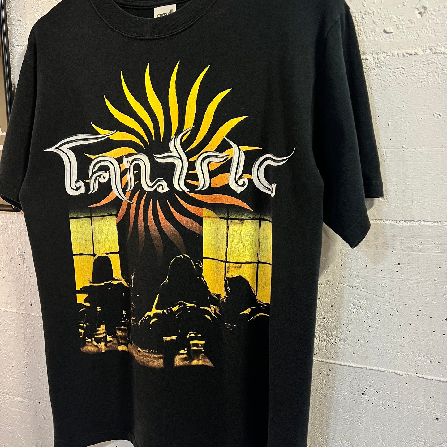 Vintage 2004 Tantric 'After We Go' Double Sided Tour T-Shirt - Size Medium - Black