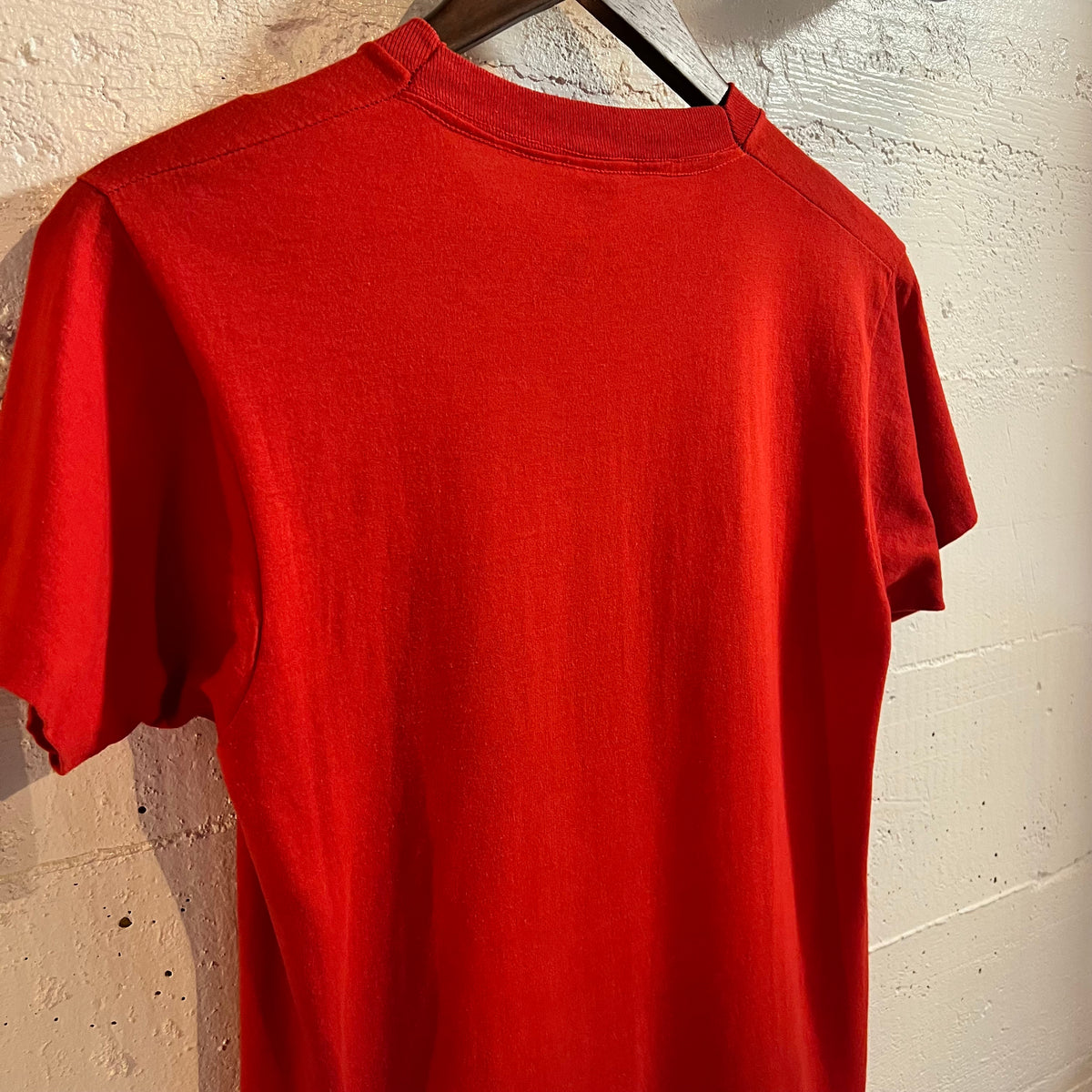 Vintage 80’s Pepsi Free 10,000 Meter Series Run Single Stitch T-Shirt - Size Medium - Made In USA - Red/White/Blue