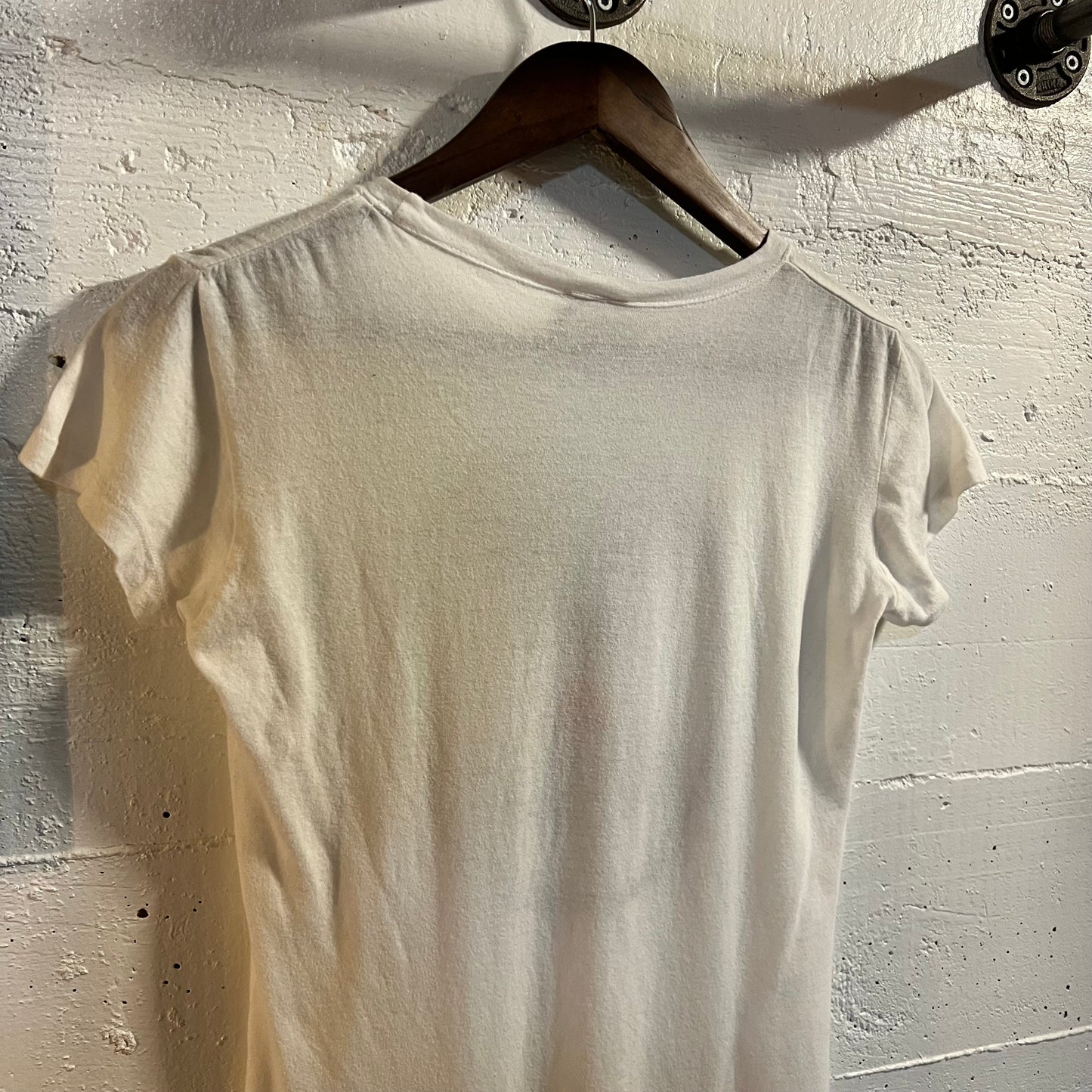 Vintage 2000's 'Pour Me Some Rum' Baby Tee - Size Medium - Made In USA - White