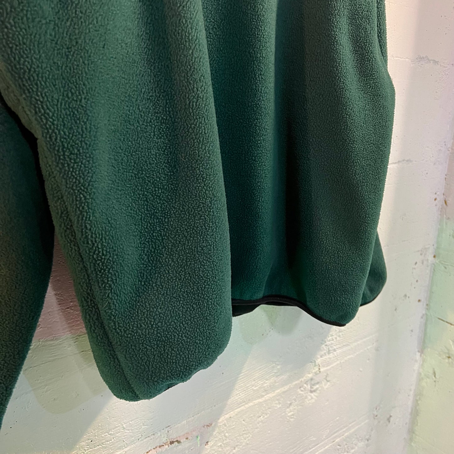 Vintage REI Polartec Zip Up Fleece Jacket - Size Large - Forest Green
