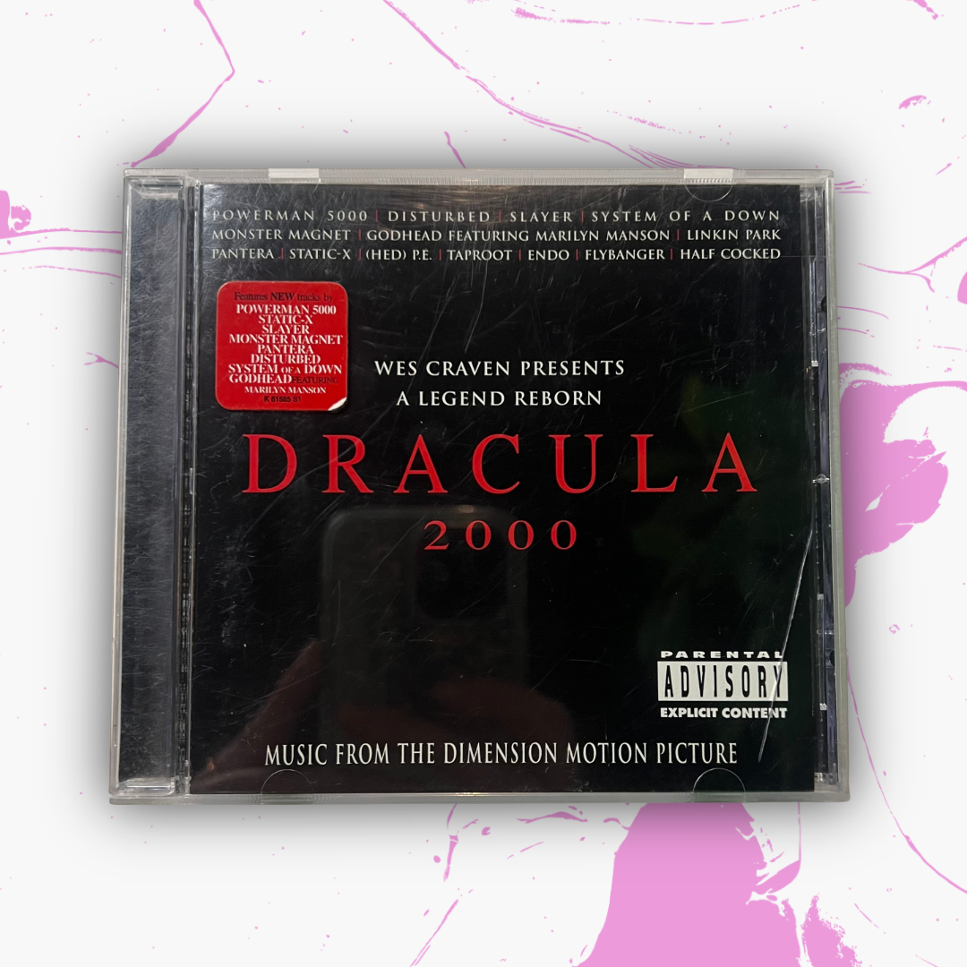 Vintage 2000 Wes Craven's Dracula 'Motion Picture Soundtrack' CD