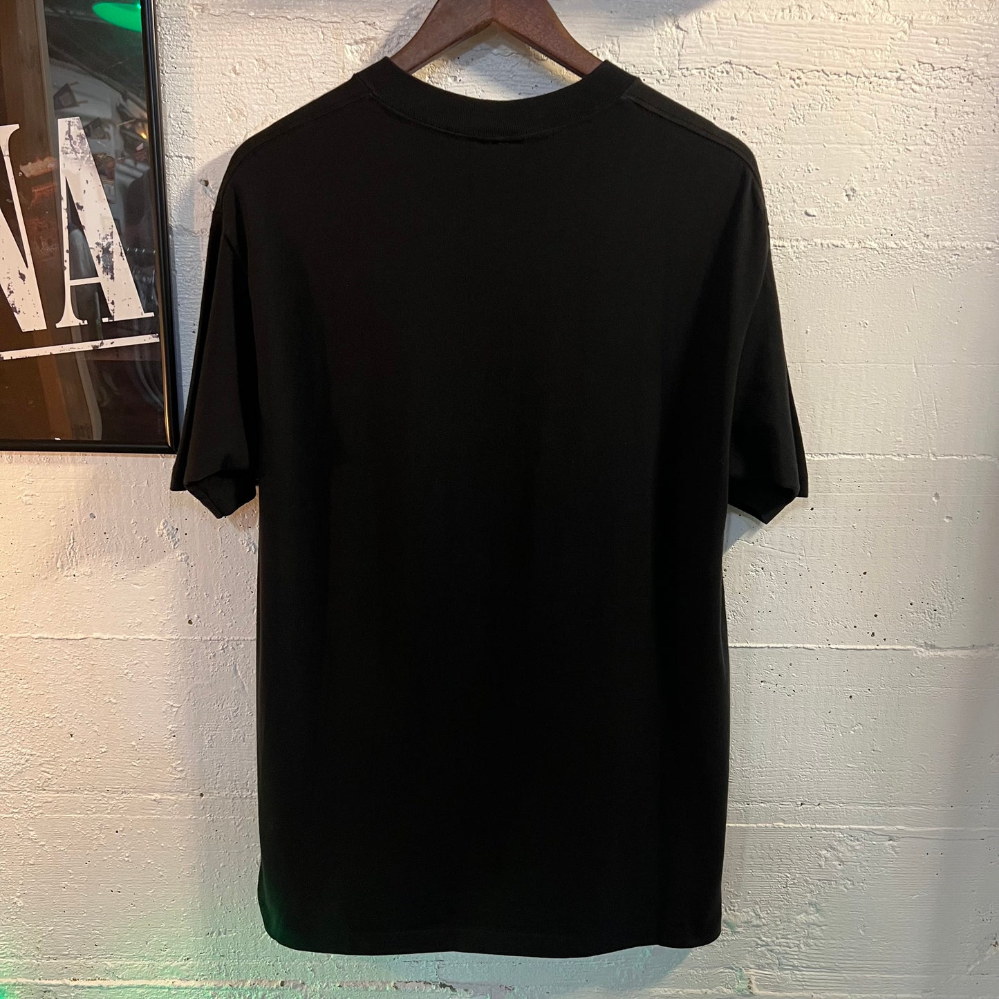 Vintage 1988 Cat Art Single Stitch T-Shirt - Size Large - Made In USA - Black/White