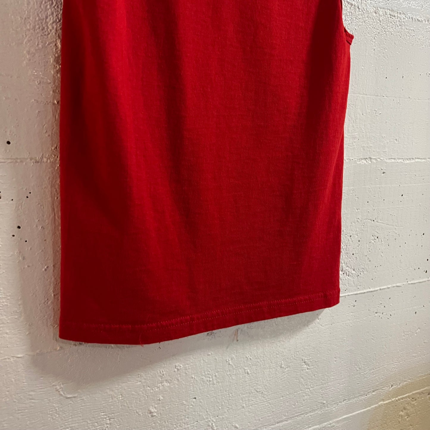 Vintage 00’s OK Go Rock Band Tank Top Baby Tee - Size Small - Red/Yellow