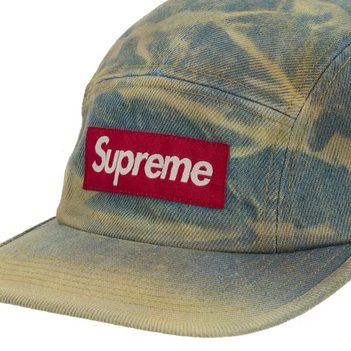 *New* Supreme Denim Camp Cap 'Dirty' - O/S - FW25