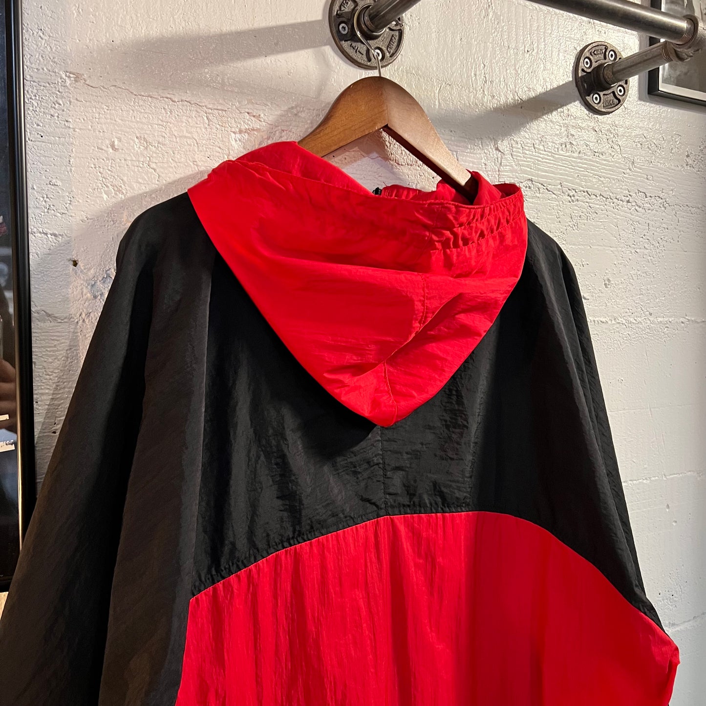 Vintage 90's Marlboro Adventure Team Windbreaker - Size Large - Red/Black/Yellow