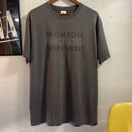 Vintage 2005 Pink Floyd ‘Wish You Were Here’ Band T-Shirt - Size Large - Faded Black/Grey