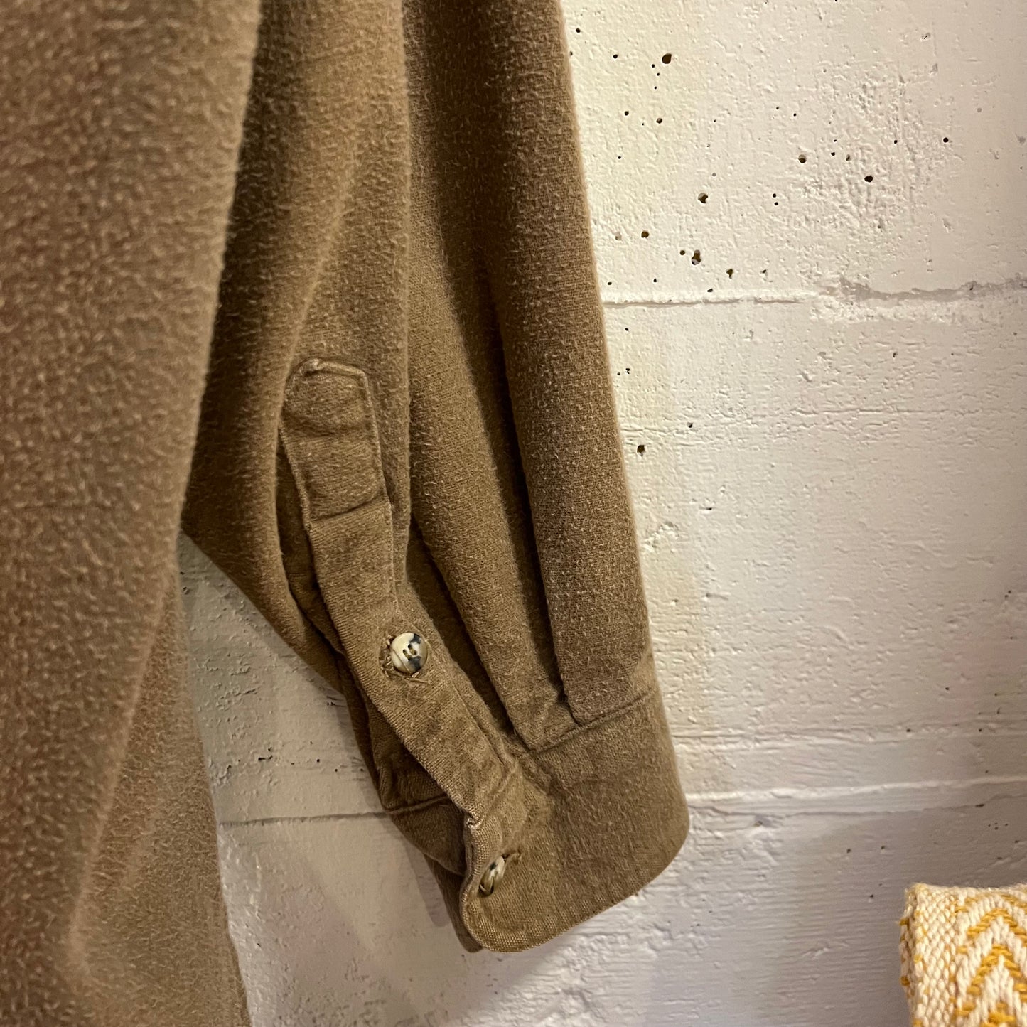 Vintage 90’s Moose Creek Chamois Cloth Long Sleeve Button Up Flannel - Size XL - Brown