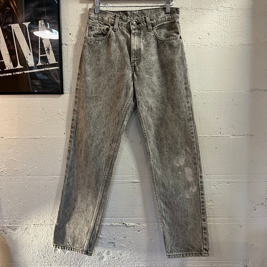 Vintage 90's Levi's 506 Acid Wash Straight Leg Denim Jean - Size 28" x 29.5" - Made In USA