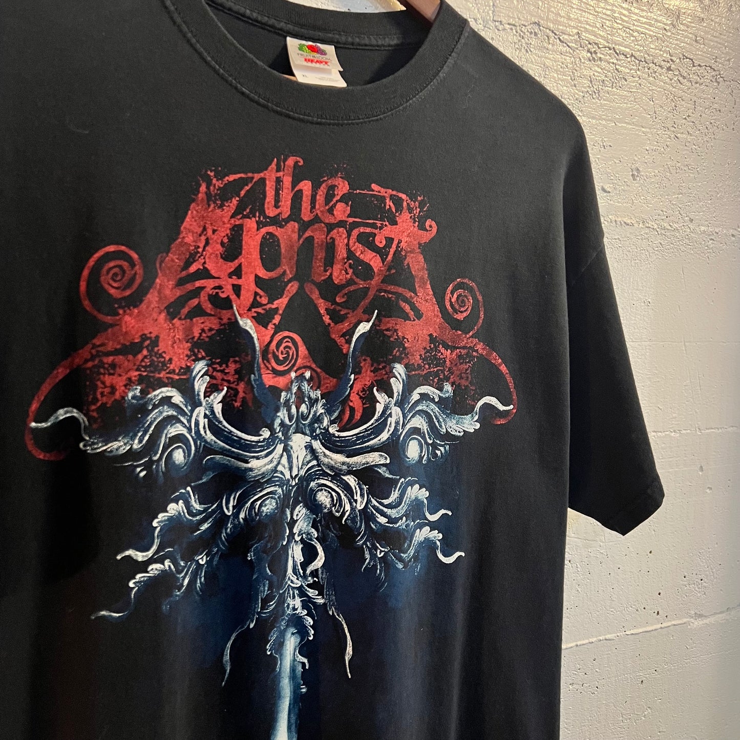 Vintage Y2K The Agonist 'Thank You Pain' Metal Band T-Shirt - Size XL - Black