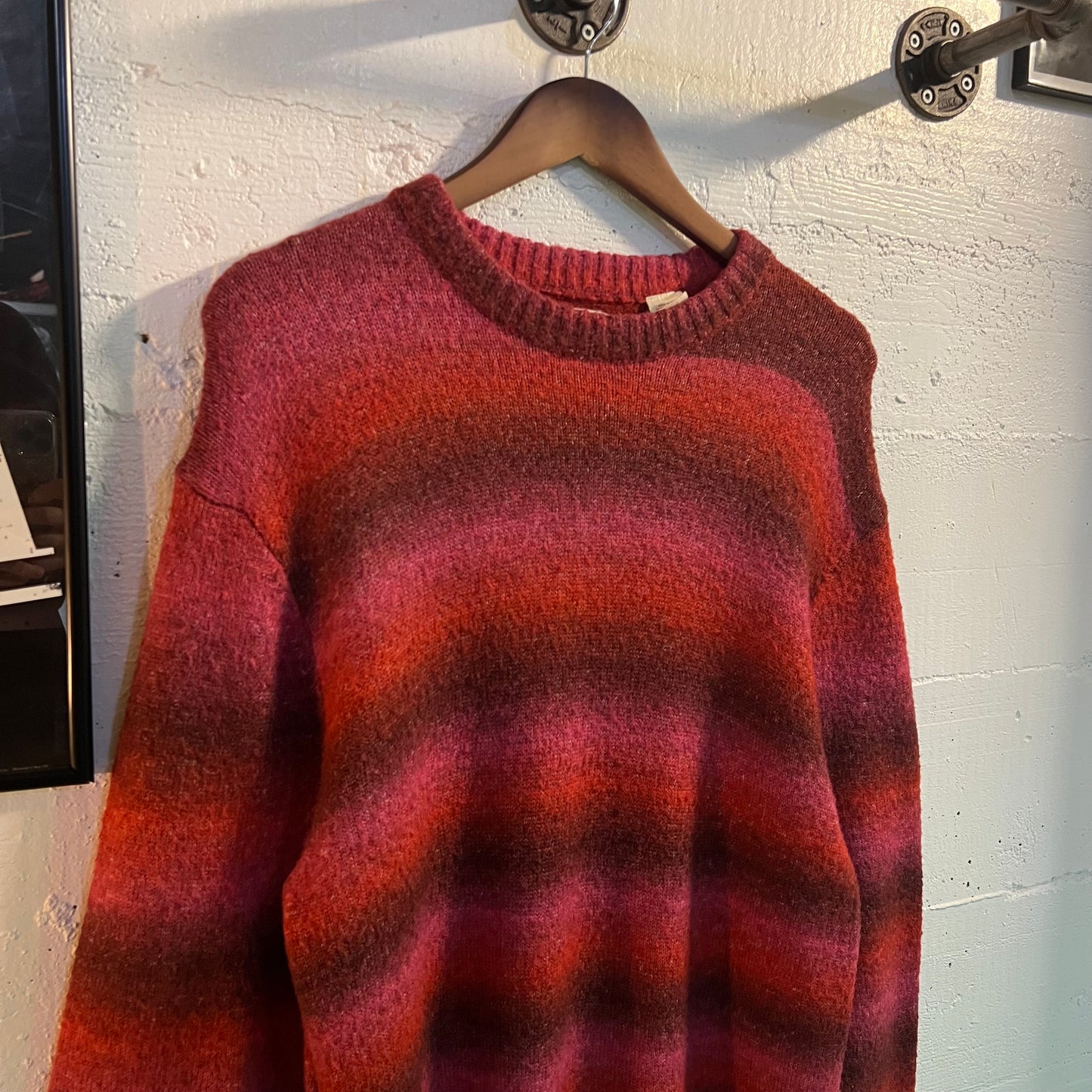 Levi's Battery Crewneck Sweater - Size Small - Multicolor - Relaxed Fit