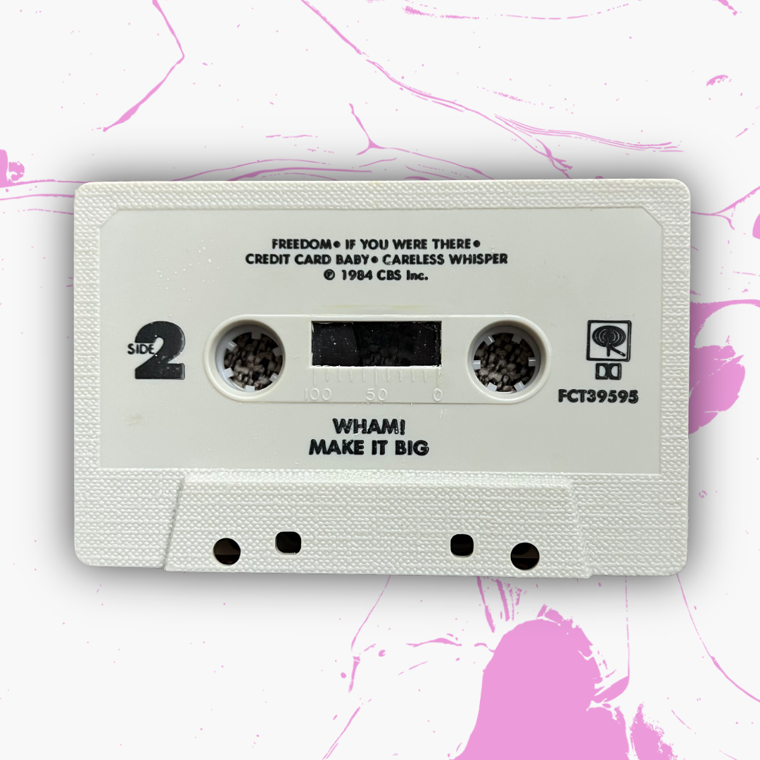 Vintage 1984 Wham! ‘Make It Big’ Cassette Tape
