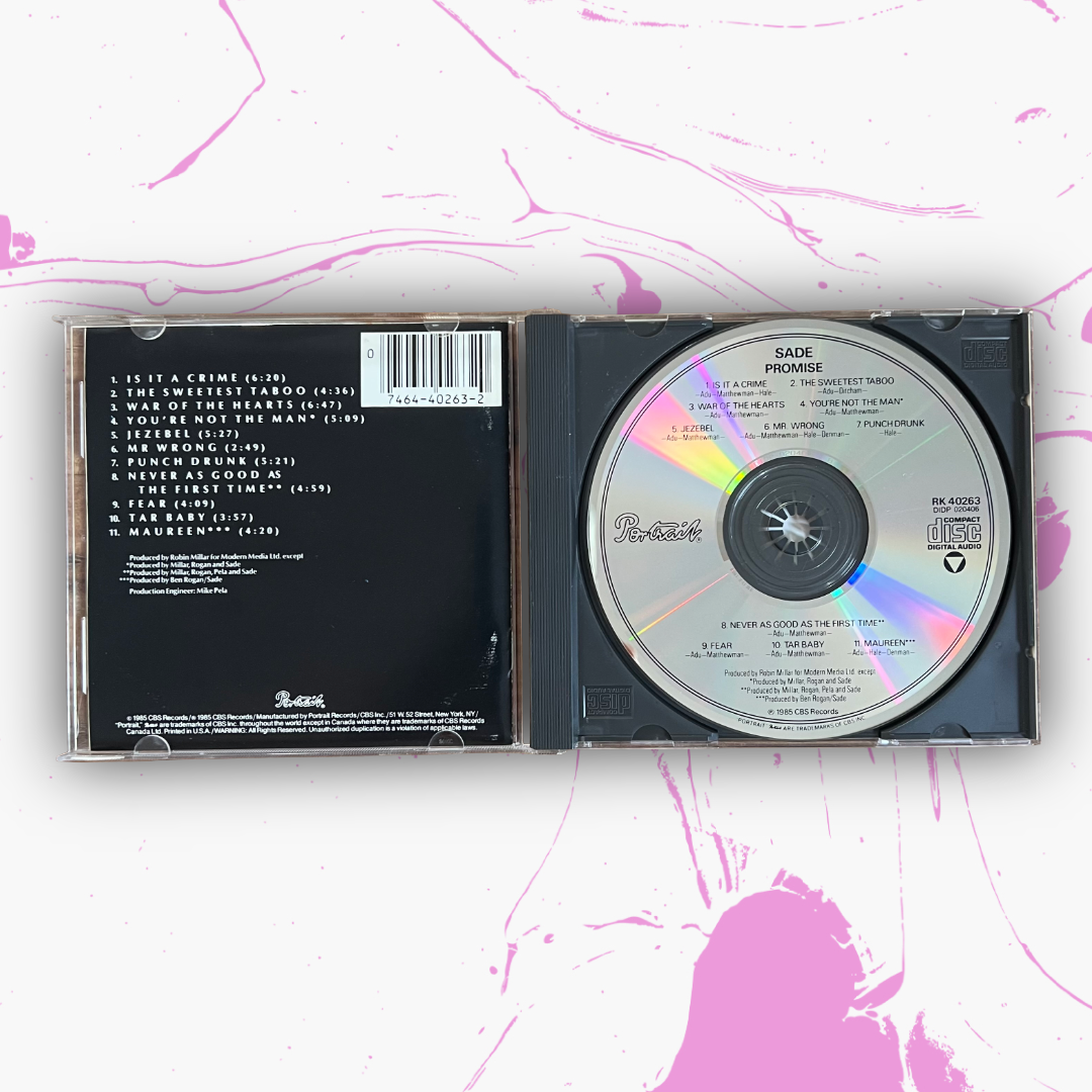 Vintage 1985 Sade ‘Promise’ CD