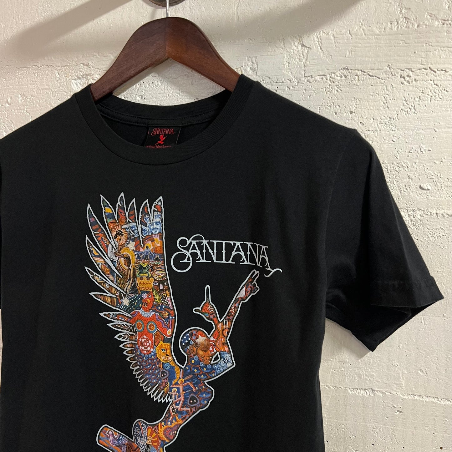 Vintage 2006 Santana Band Official Merchandise Baby T-Shirt - Size Small - Black/Multi