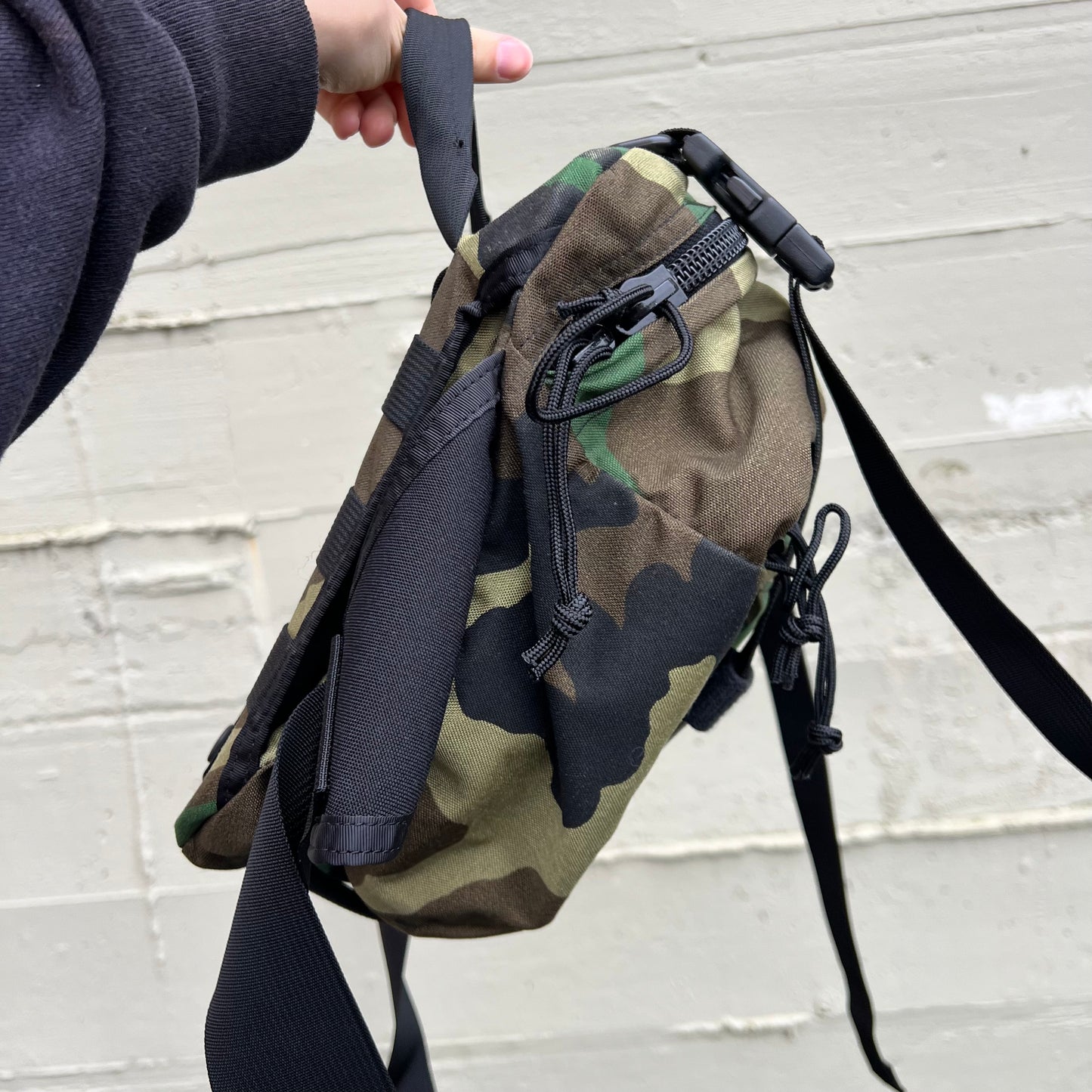 Vintage U.S. Military Socom Gregory Spear UM21 Woodland Camo Butt Pack - O/S - Made In USA