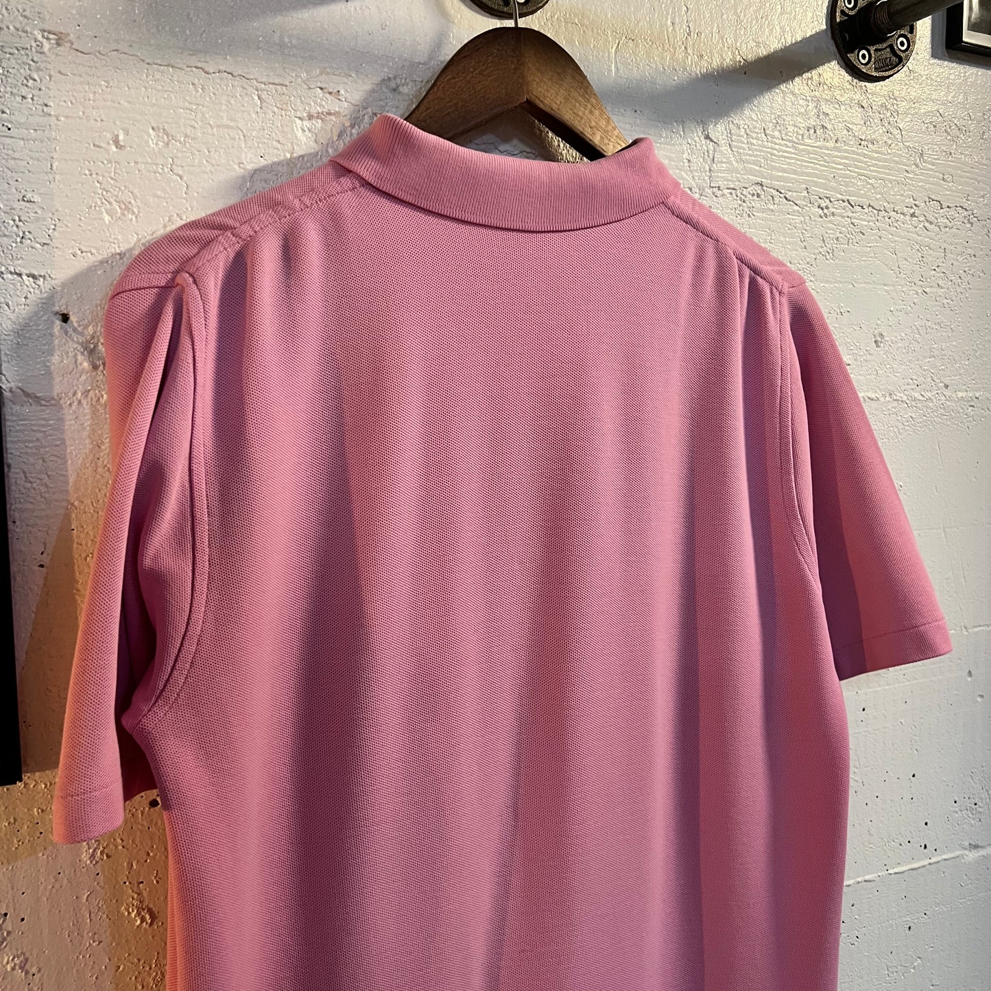 Vintage Norsport Polo Short Sleeve Shirt - Size Large - Pink