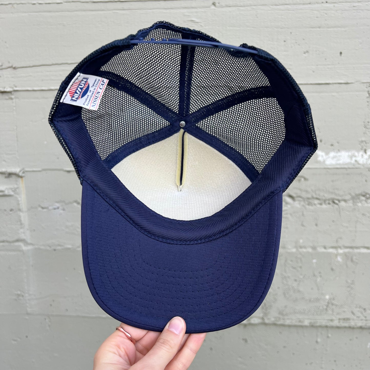 Vintage Lost Dutchman's Mining Association Mesh Trucker Hat - One Size Fits All - Navy/White/Red/Black