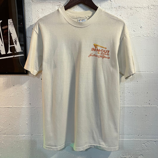 Vintage 90’s In-N-Out Burger Southern California Single Stitch T-Shirt - Size Large - Made In USA - White/Multicolor