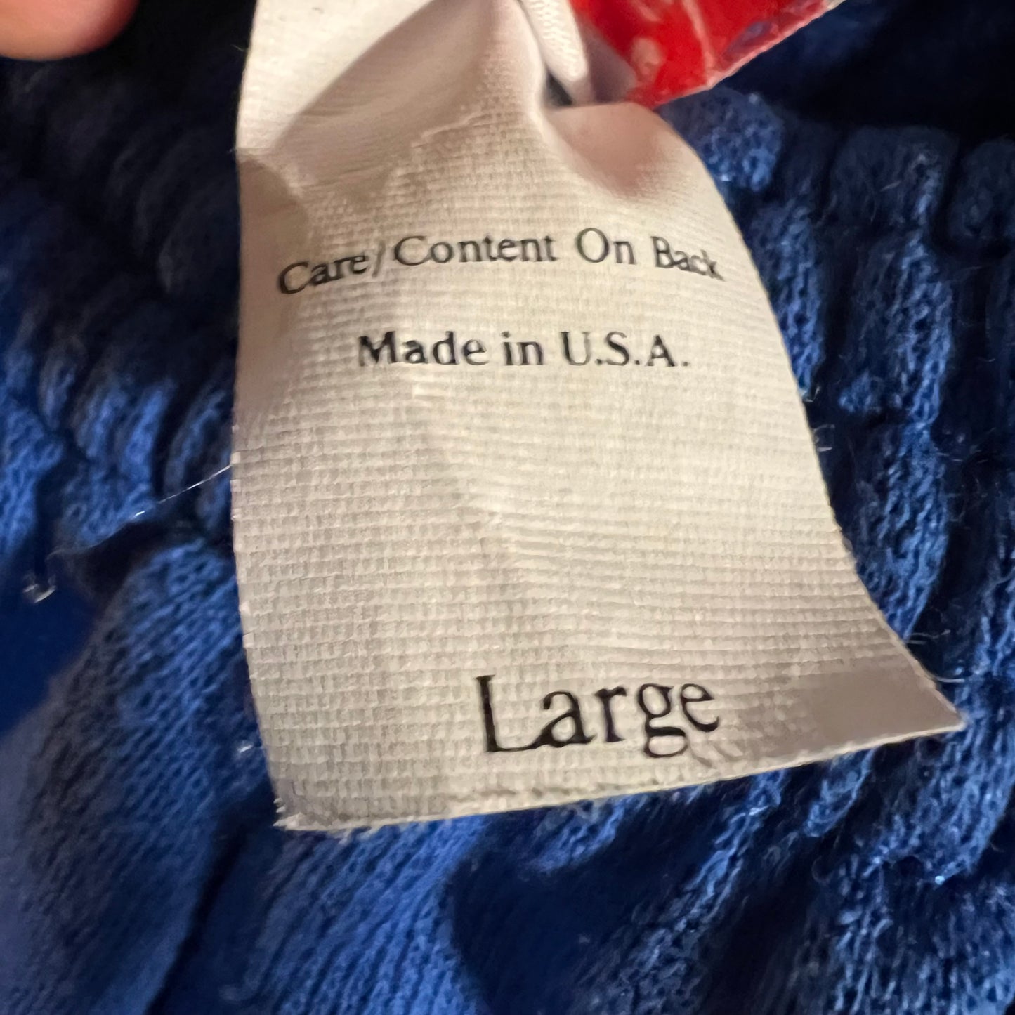 Vintage Ultra Fleece 350 By Tultex Sweatpants - Size Large - Made In USA - Royal Blue