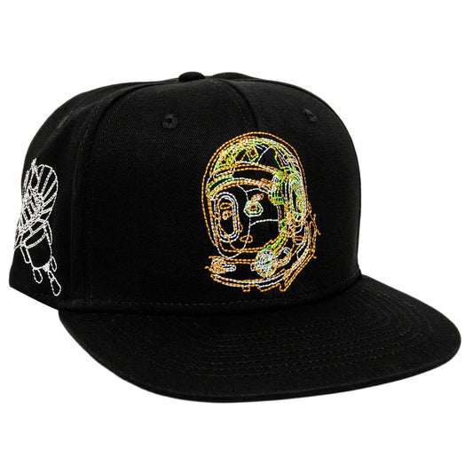 *New* Billionaire Boys Club 'Overload' Snapback Hat - O/S - Black/Multi