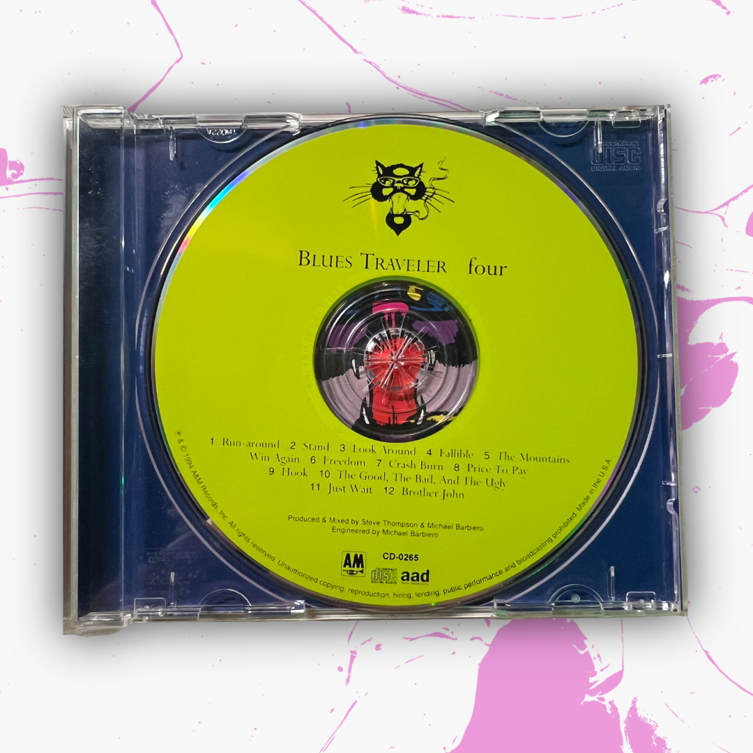 Vintage 1994 Blues Traveler 'Four' CD
