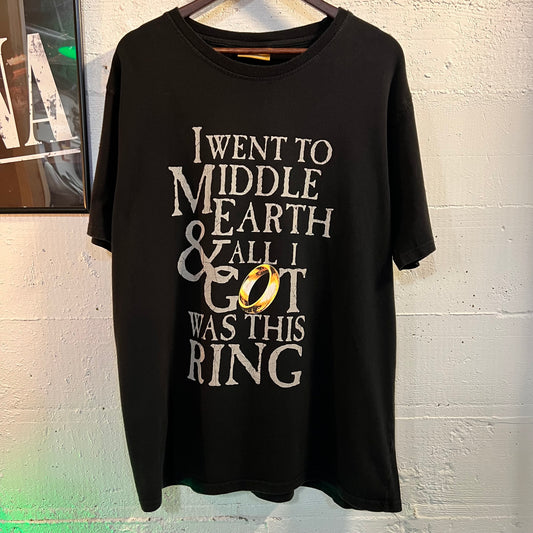 2015 The Lord Of The Rings Funny T-Shirt - Size 2XL - Black