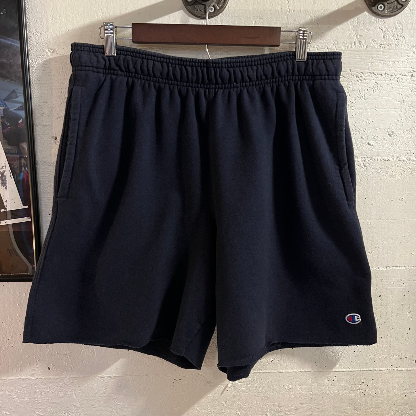 2000’s Champion Athletic Sweat Shorts - Size XL - Navy