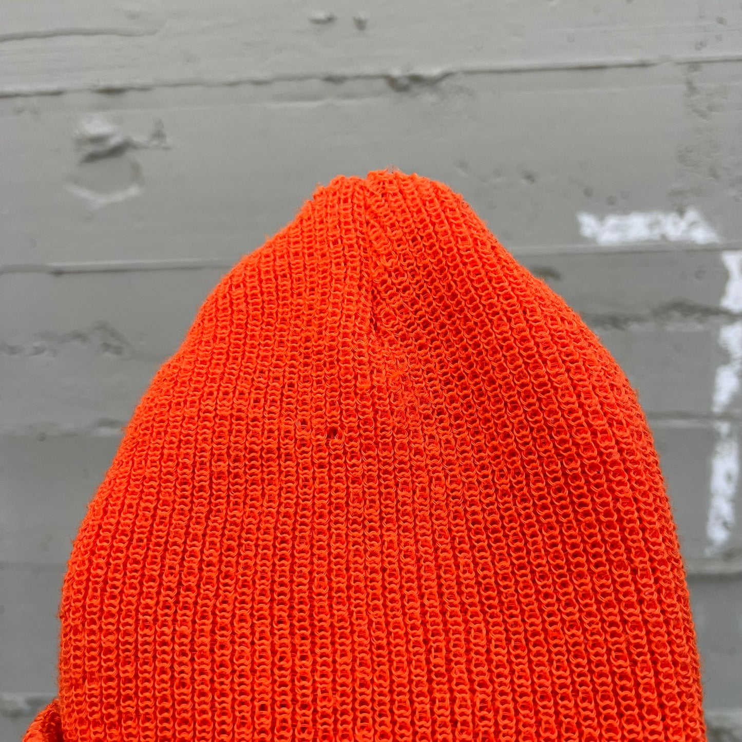 Vintage Burnt Orange Cuffed Watch Cap Beanie - O/S - Made In USA - Burnt Orange