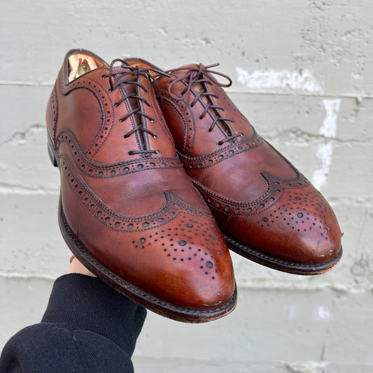Vintage Footjoy Classics 70706 Leather Wingtip Oxford Shoes - Size 10.5D - Made In USA