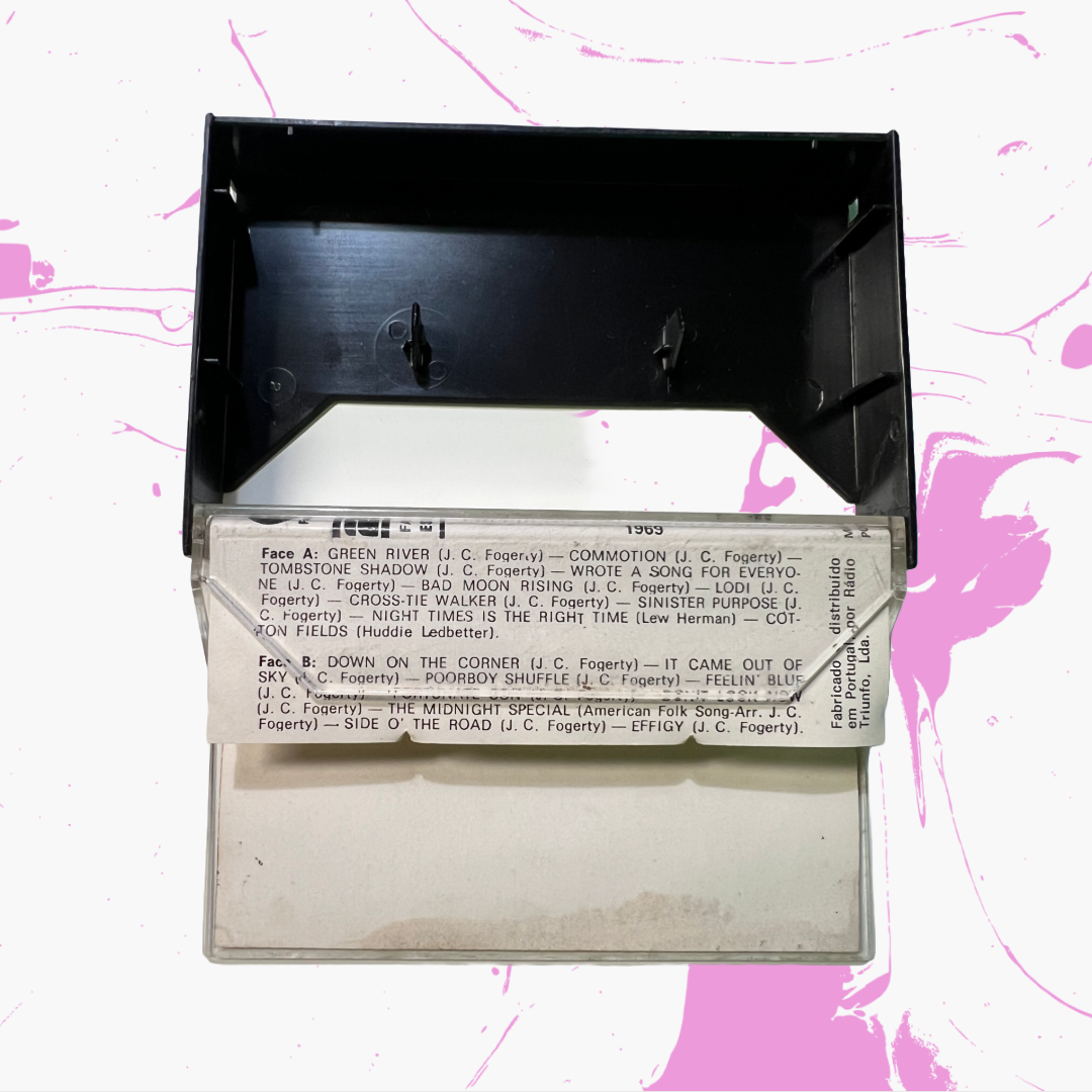 Vintage 1978 Creedence Clearwater Revival 'Double Playing Time' Cassette Tape
