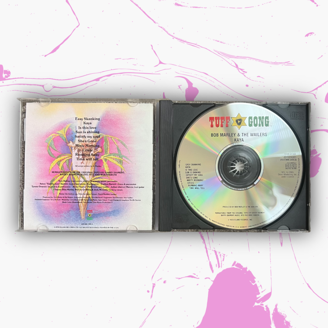Vintage 1978 Bob Marley & The Wailers ‘Kaya’ CD