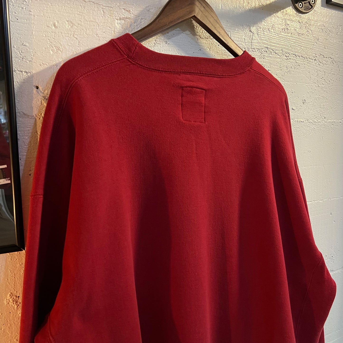 Vintage Russell Pro Cotton WSU Heavyweight Crewneck Sweatshirt - Size 2XL - Made In USA - Red/Grey