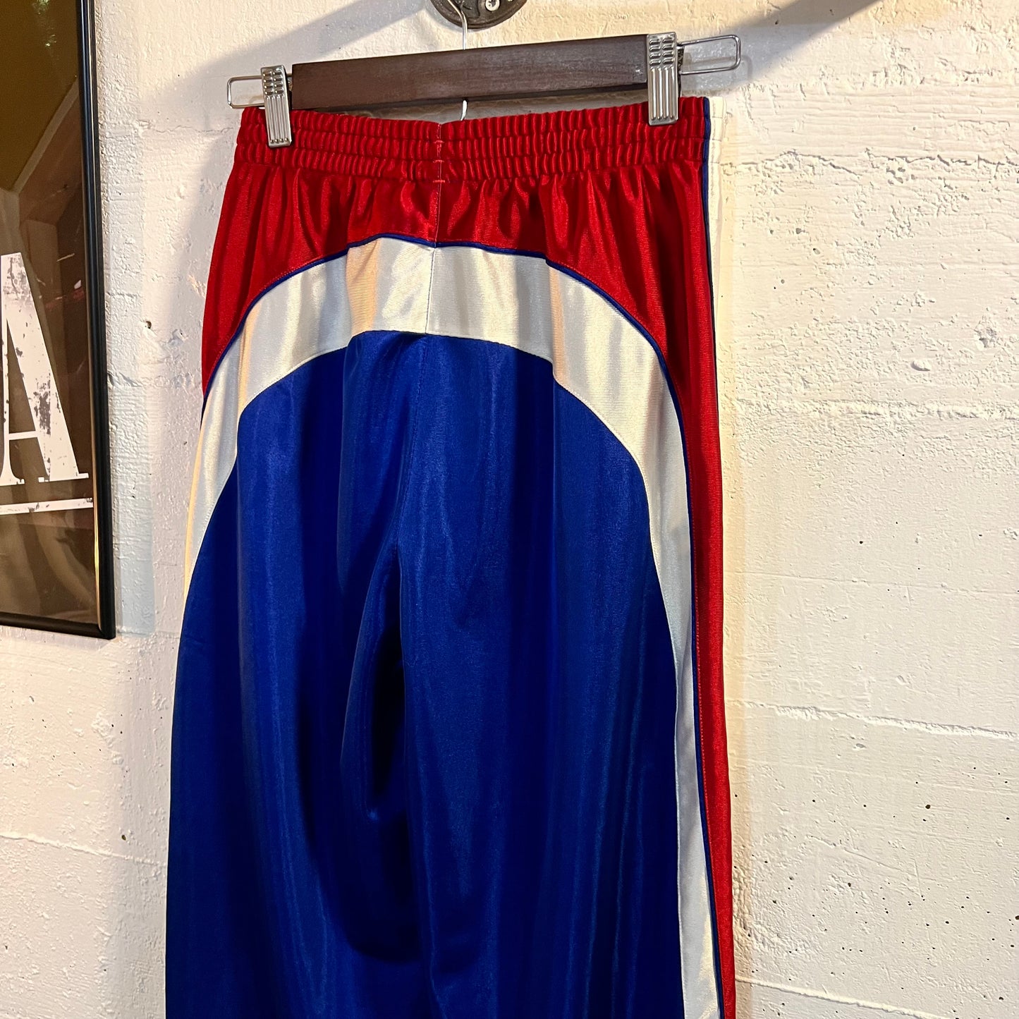 Vintage 2005 Adidas Striped Track Pants - Size 26"-28" - Red/White/Blue